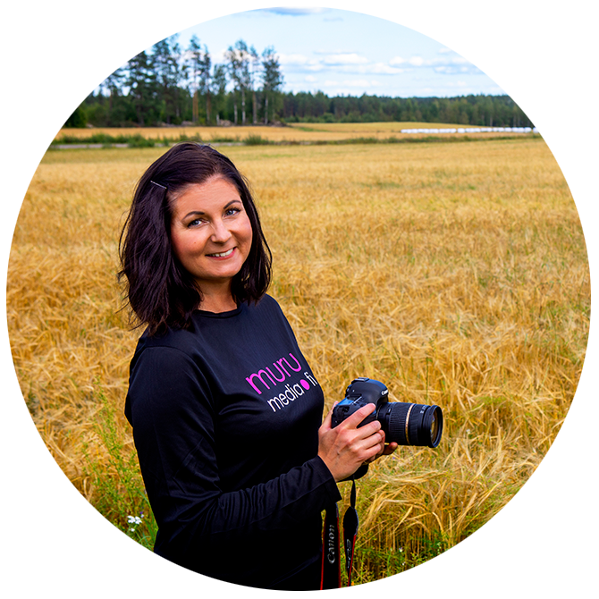 Murumedian yrittäjä Mari Rossi valokuvaus
